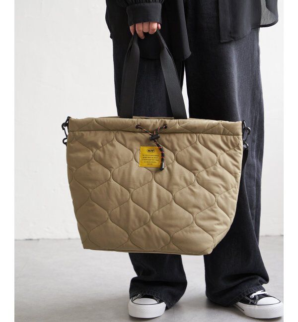 ikka「【撥水】KiU キウ パデッドドロストトートバッグ」|その他|