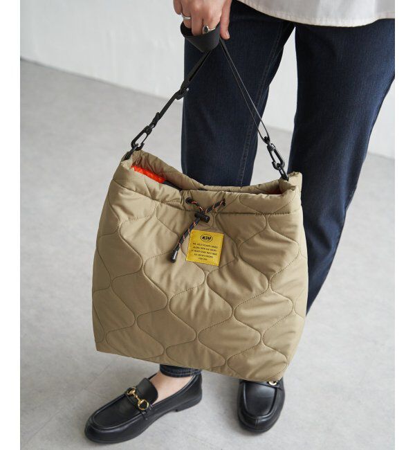 ikka「【撥水】KiU キウ パデッドドロストトートバッグ」|その他|