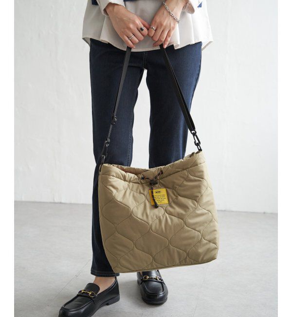 ikka「【撥水】KiU キウ パデッドドロストトートバッグ」|その他|