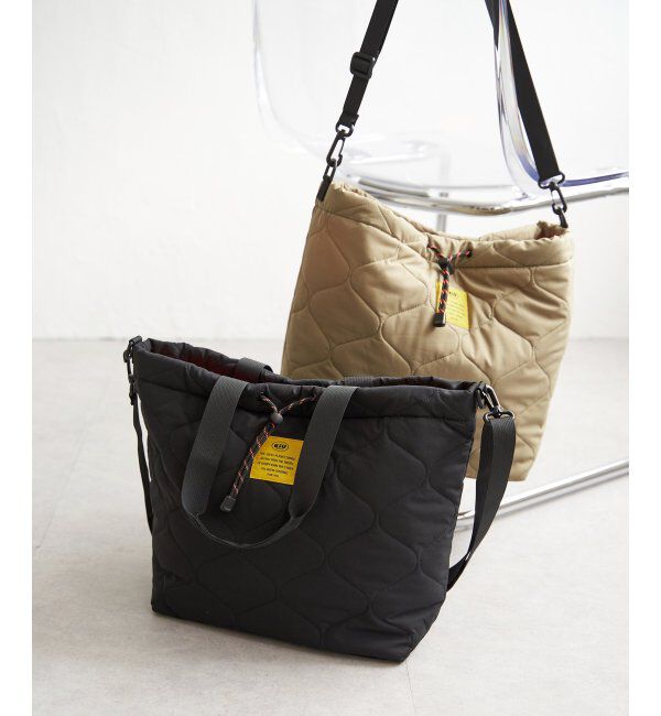 ikka「【撥水】KiU キウ パデッドドロストトートバッグ」|その他|