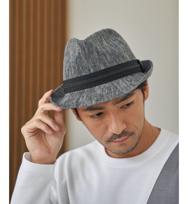 ikka「リネンMIX中折ハット」|その他|