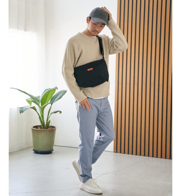 ikka「UNIVERSAL OVERALL ユニバーサルオーバーオール キャンバスダブルフェイスショルダーバッグ」|その他|