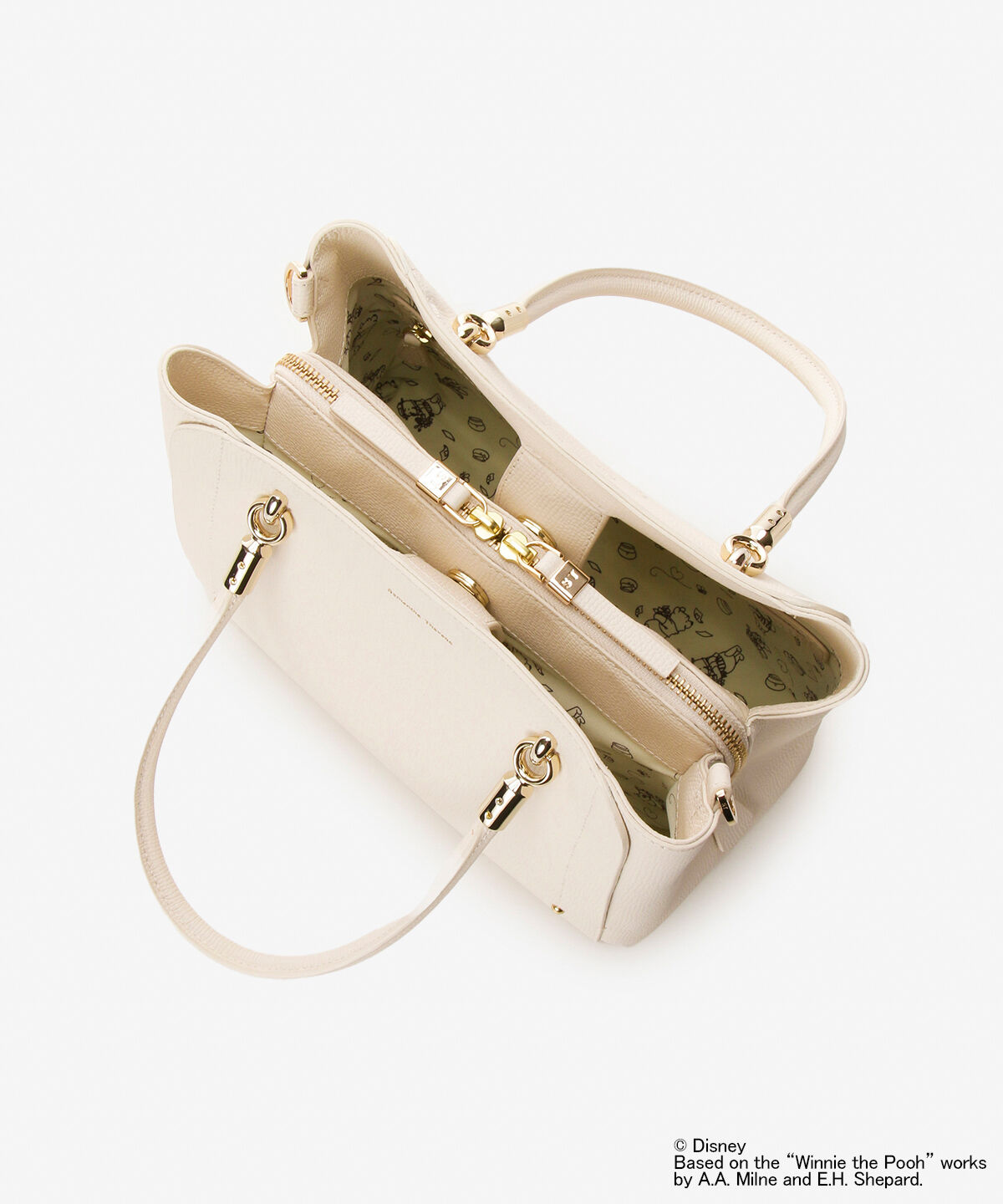 Samantha Thavasa「「くまのプーさんコレクション」アベクトワ レザートートバッグ」|トートバッグ|