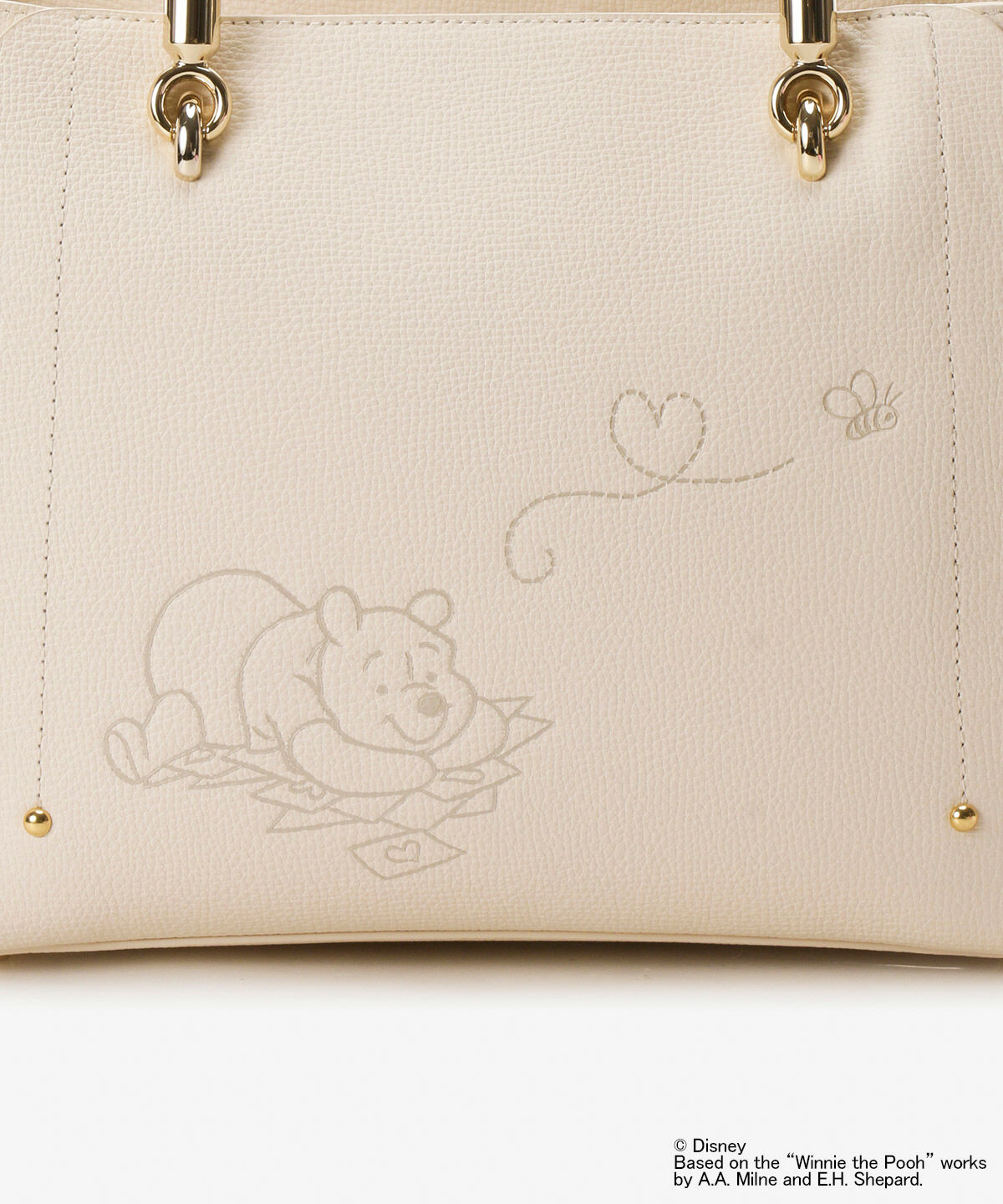 Samantha Thavasa「「くまのプーさんコレクション」アベクトワ レザートートバッグ」|トートバッグ|