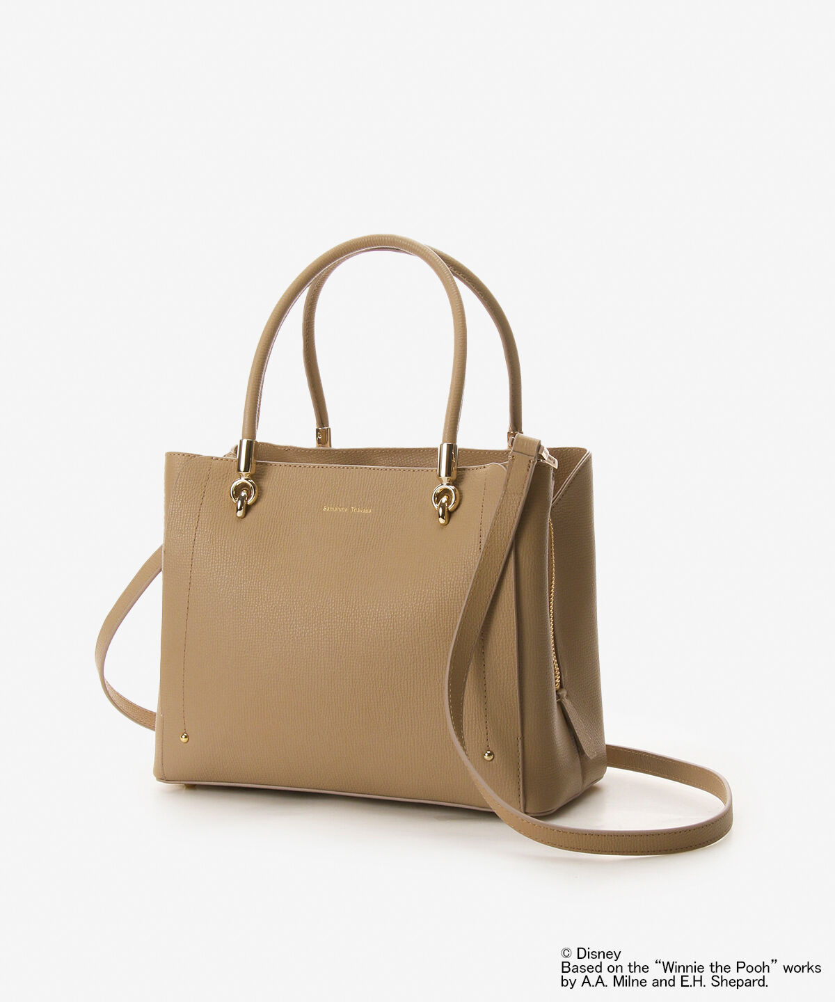 Samantha Thavasa「「くまのプーさんコレクション」アベクトワ レザートートバッグ」|トートバッグ|