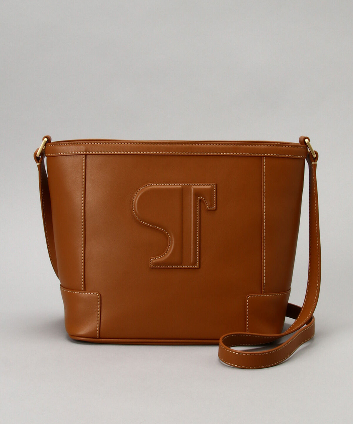 Samantha Thavasa「Pomme d&rsquo;espoir サック ア ラ モード ショルダーバッグ」|ショルダー・メッセンジャー|キャメル