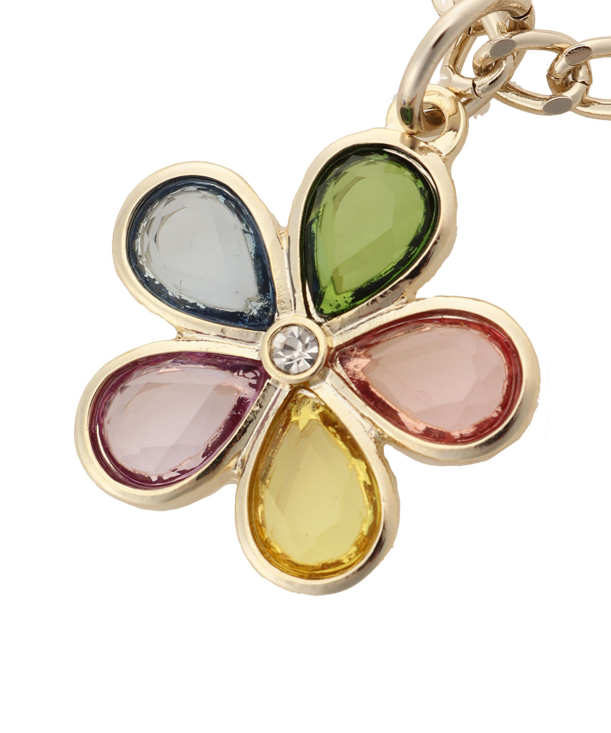 Samantha Thavasa「レインボーカラー フラワーバッグチャーム」|チャーム・キーホルダー|