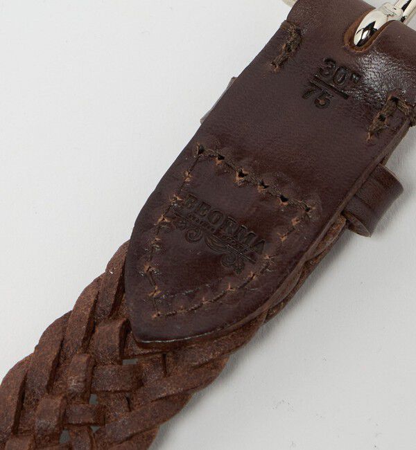 UNITED ARROWS「＜BEORMA LEATHER COMPANY＞ P0011 25mm/メッシュベルト」|ベルト|