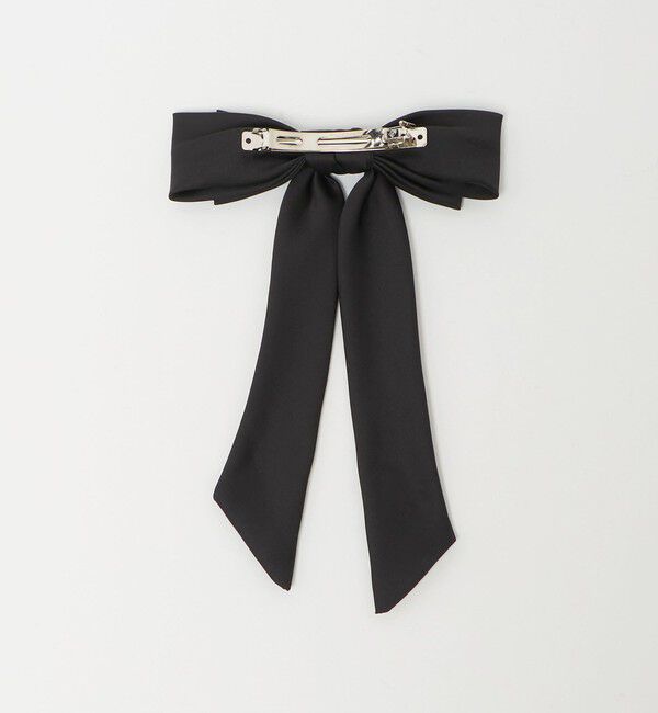 UNITED ARROWS「ビジュー&times;サテン ナローリボン バレッタ」|その他|