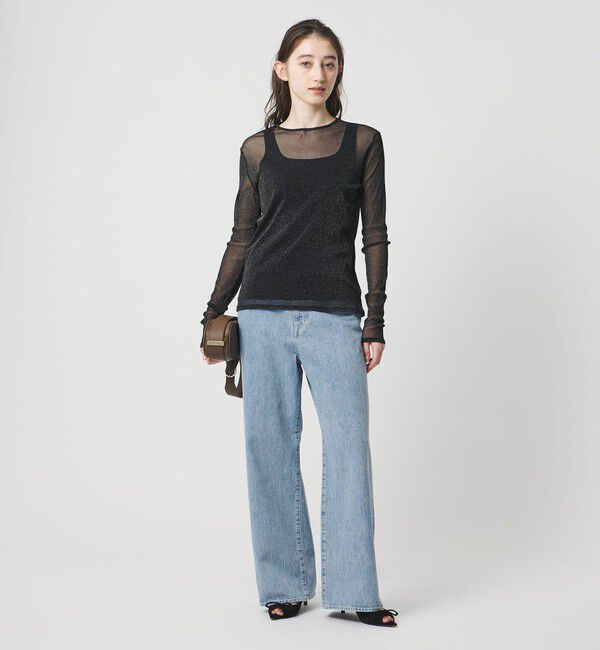 UNITED ARROWS「ルーズ ストレート デニムパンツ」|デニム|