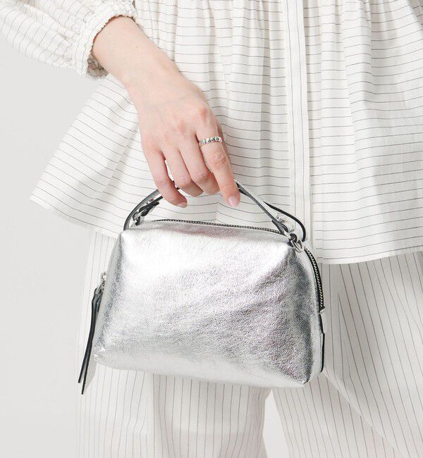 UNITED ARROWS「＜GIANNI CHIARINI＞ALIFA MTL S バッグ 26SS」|ショルダー・メッセンジャー|SILVER