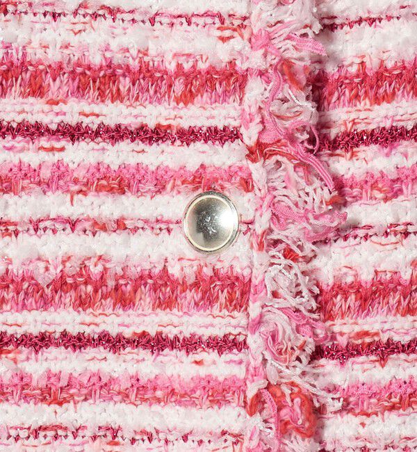 UNITED ARROWS「カラーミックス ツイードライク カーディガン」|カーディガン|