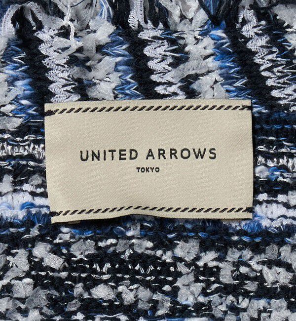UNITED ARROWS「カラーミックス ツイードライク カーディガン」|カーディガン|