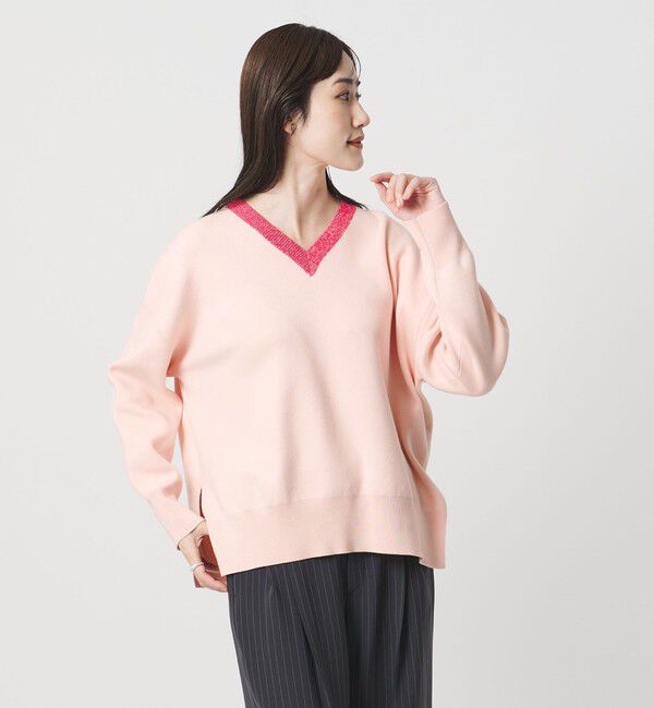 UNITED ARROWS「コンフォート スマート Vネックニット ‐ウォッシャブル‐」|ニット・セーター|