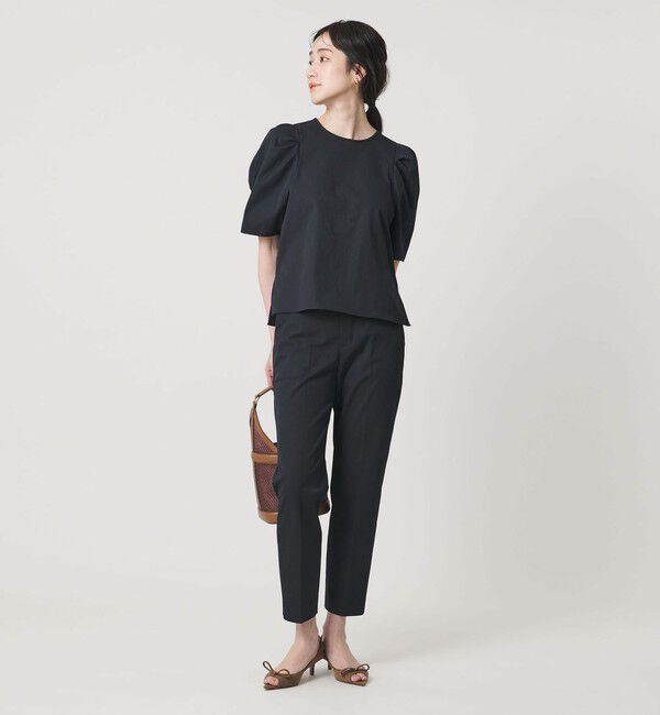 UNITED ARROWS「RIRANCHA ツイル ブラウス ‐ウォッシャブル‐」|シャツ・ブラウス|