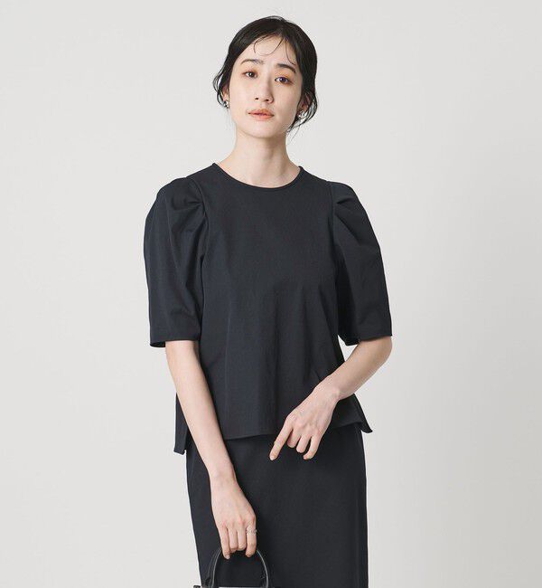 UNITED ARROWS「RIRANCHA ツイル ブラウス ‐ウォッシャブル‐」|シャツ・ブラウス|