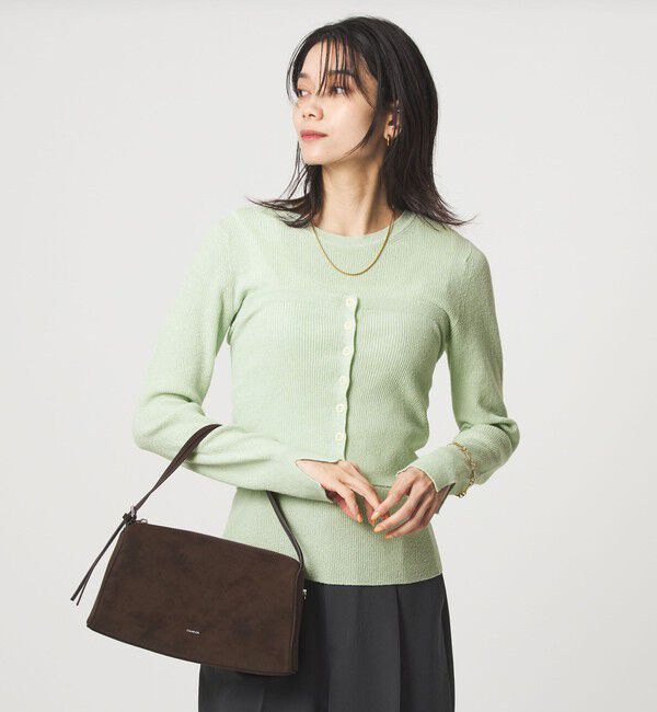 UNITED ARROWS green label relaxing「リブ ニット ビスチェ ウォッシャブル」|ベスト・ジレ|