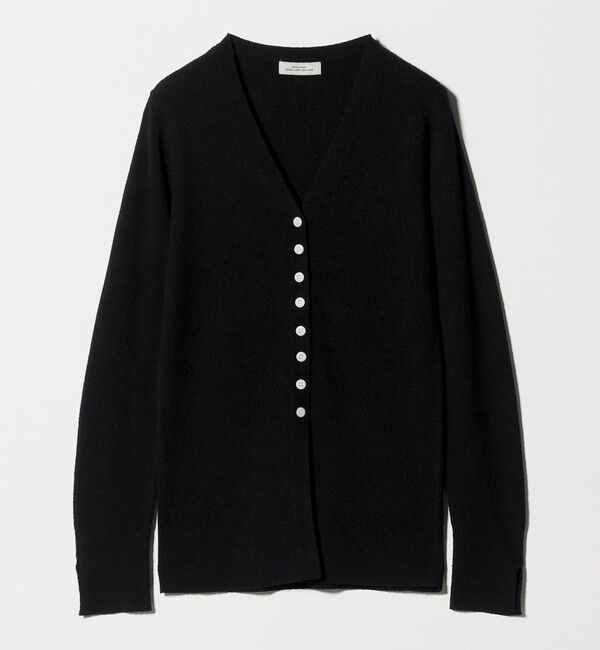 UNITED ARROWS green label relaxing「リブ ニット Vネック カーディガン ウォッシャブル」|カーディガン|