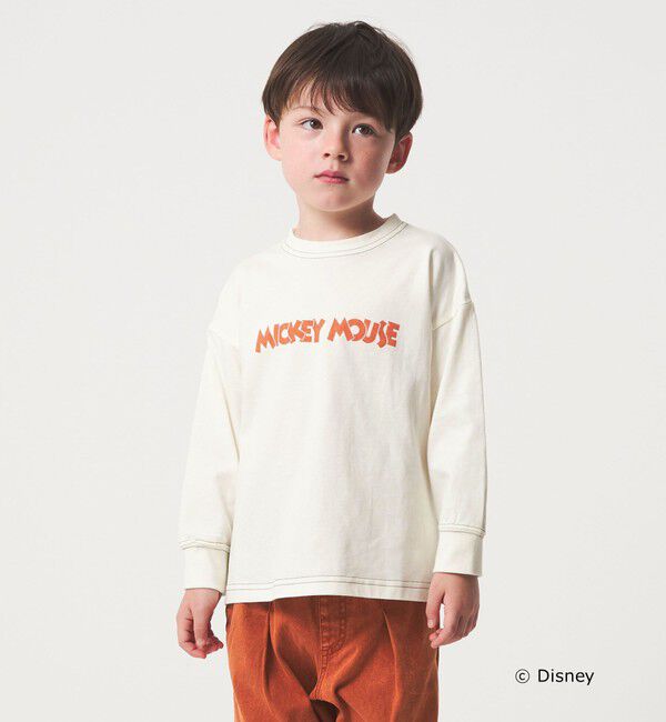 UNITED ARROWS green label relaxing「【別注】＜Disney＞キャラクター ロングスリーブTシャツ / キッズ 100cm―130cm」|Tシャツ・カットソー|