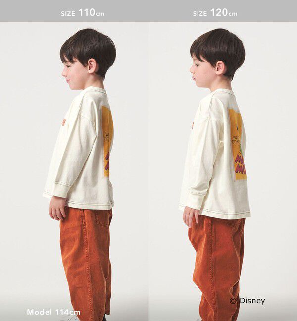 UNITED ARROWS green label relaxing「【別注】＜Disney＞キャラクター ロングスリーブTシャツ / キッズ 100cm―130cm」|Tシャツ・カットソー|