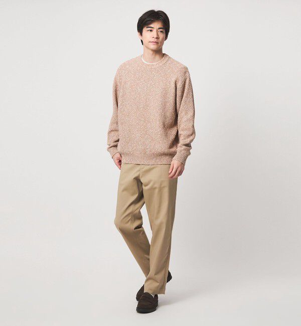 UNITED ARROWS green label relaxing「ミックスカラー クルーネック ニット」|ニット・セーター|