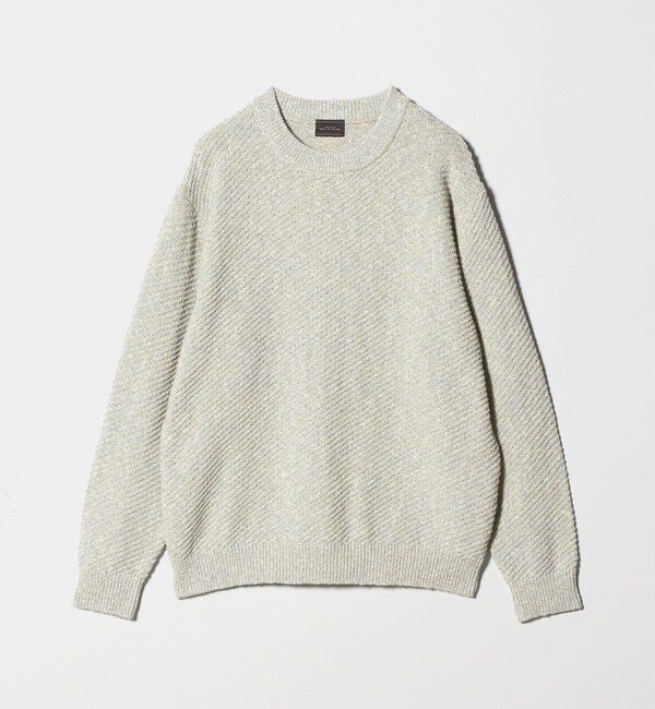 UNITED ARROWS green label relaxing「ミックスカラー クルーネック ニット」|ニット・セーター|