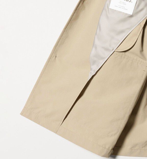 UNITED ARROWS green label relaxing「DICROS ミドル フード ステンカラー コート -撥水-」|ステンカラーコート|