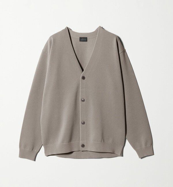 UNITED ARROWS green label relaxing「ポリエステル リンクス Vネック カーディガン」|カーディガン|