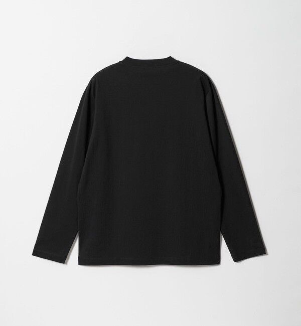 BEAUTY&YOUTH UNITED ARROWS「【WEB限定 WARDROBE SMART】クリア ガスコットン ヘンリーネック カットソー【抗菌・防臭】」|Tシャツ・カットソー|