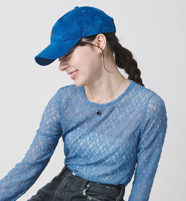 BEAUTY&YOUTH UNITED ARROWS「【別注】＜NEW ERA＞スエードライク ロゴ キャップ」|キャップ・キャスケット|