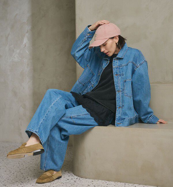 BEAUTY&YOUTH UNITED ARROWS「【別注】＜FILA＞コットン ウォッシュ ロゴ キャップ」|キャップ・キャスケット|