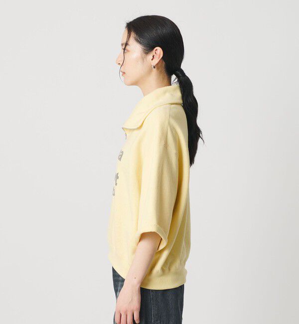 BEAUTY&YOUTH UNITED ARROWS「【別注】＜Americana＞ジップ ショートスリーブ スウェットプルオーバー」|スウェット・ジャージ|