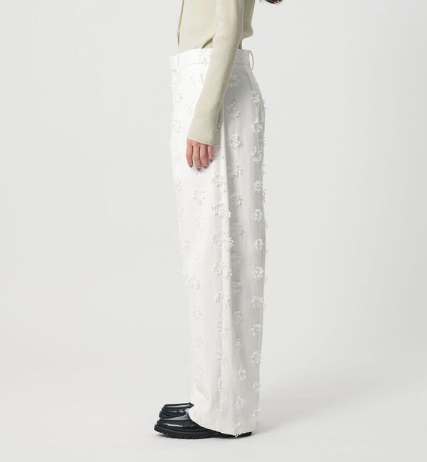 BEAUTY&YOUTH UNITED ARROWS「コットン エンブロイダリー パンツ」|チノ|