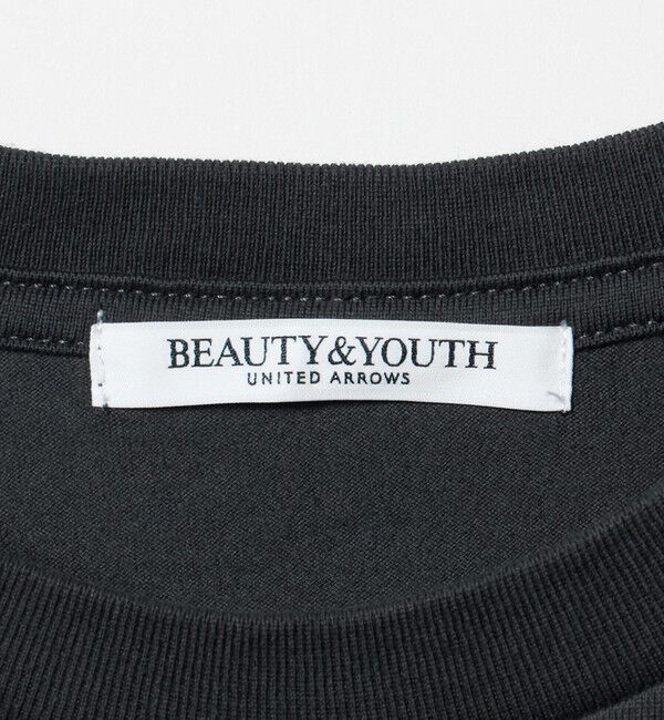 BEAUTY&YOUTH UNITED ARROWS「コットン ロゴ Tシャツ」|Tシャツ・カットソー|