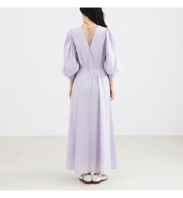 Demi-Luxe BEAMS 「ne Quittez pas / ルレックス ストライプ ワンピース」|ワンピース|