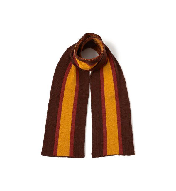BEAMS PLUS「School Scarf Jacquard Stripe」|マフラー|