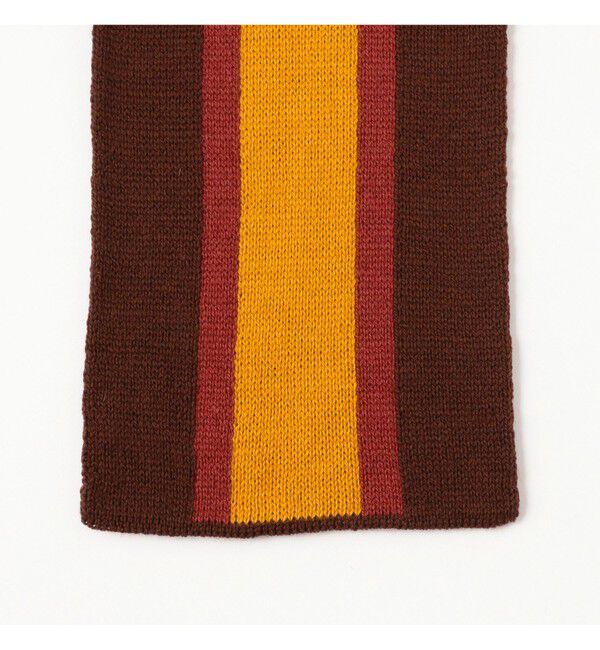 BEAMS PLUS「School Scarf Jacquard Stripe」|マフラー|