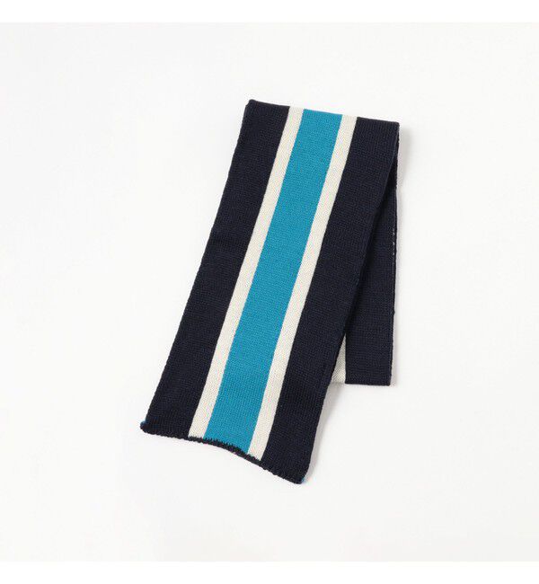 BEAMS PLUS「School Scarf Jacquard Stripe」|マフラー|