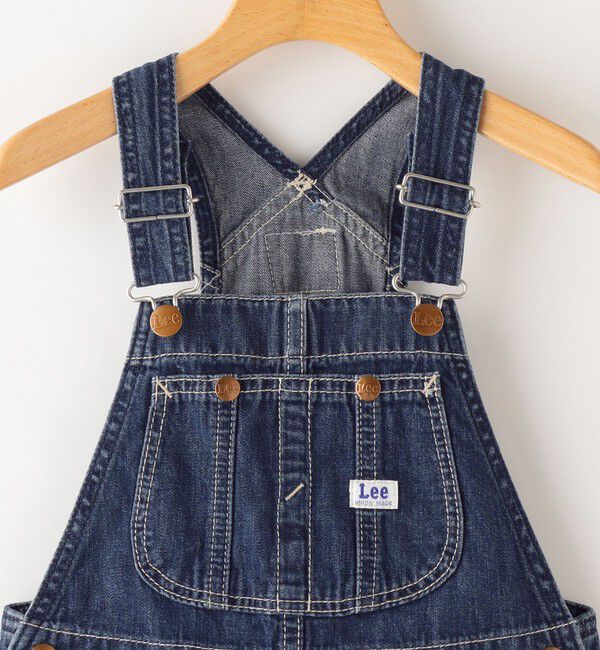 SHIPS KIDS「Lee:デニム オーバーオール スカート(100～120cm)」|スカート|
