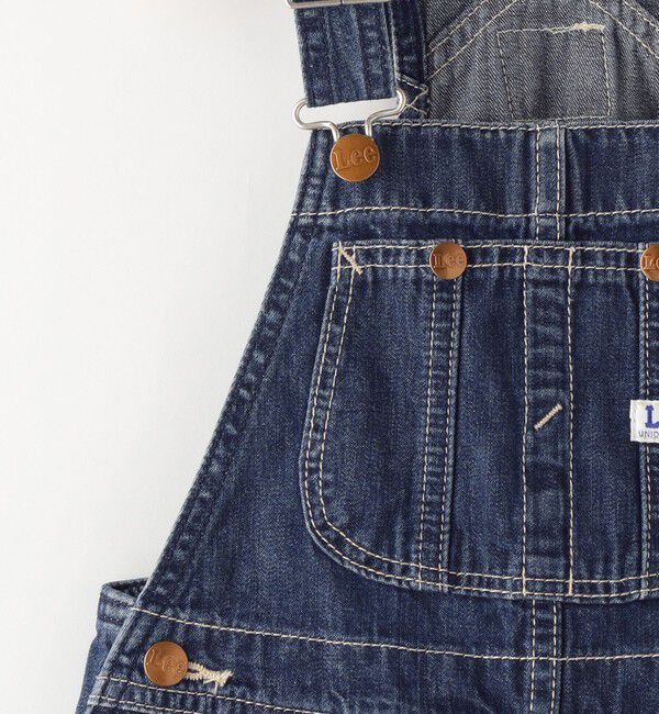 SHIPS KIDS「Lee:デニム オーバーオール スカート(100～120cm)」|スカート|