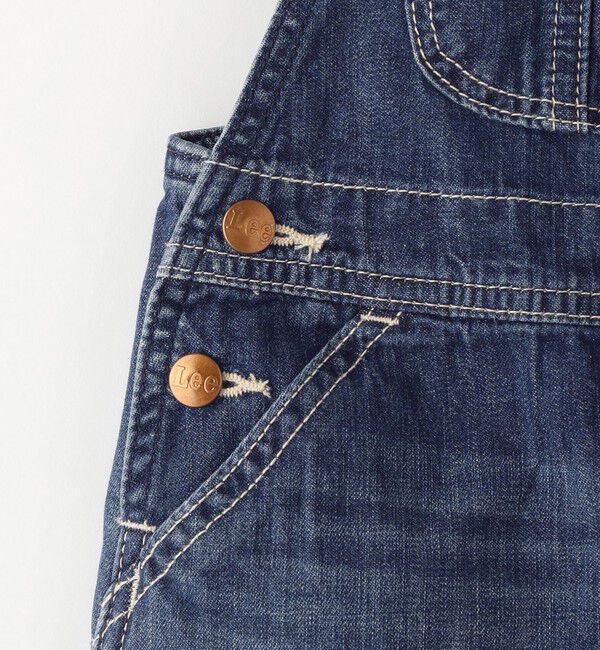 SHIPS KIDS「Lee:デニム オーバーオール スカート(100～120cm)」|スカート|