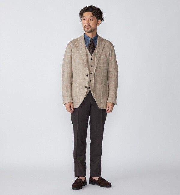 SHIPS「SHIPS:<手洗い可能> ライト サキソニー スラックス」|その他|