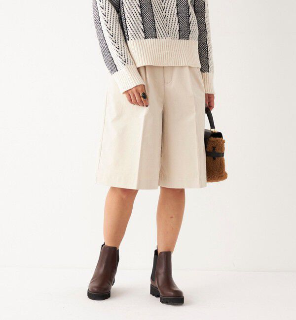 SHIPS Colors 「SHIPS Colors:〈洗濯機可能〉ストレッチ コーデュロイ キュロット」|キュロット|