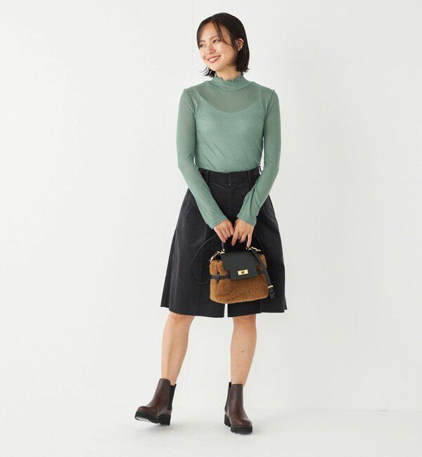 SHIPS Colors 「SHIPS Colors:〈洗濯機可能〉ストレッチ コーデュロイ キュロット」|キュロット|