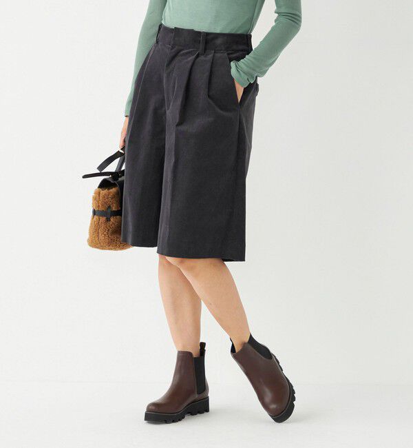 SHIPS Colors 「SHIPS Colors:〈洗濯機可能〉ストレッチ コーデュロイ キュロット」|キュロット|