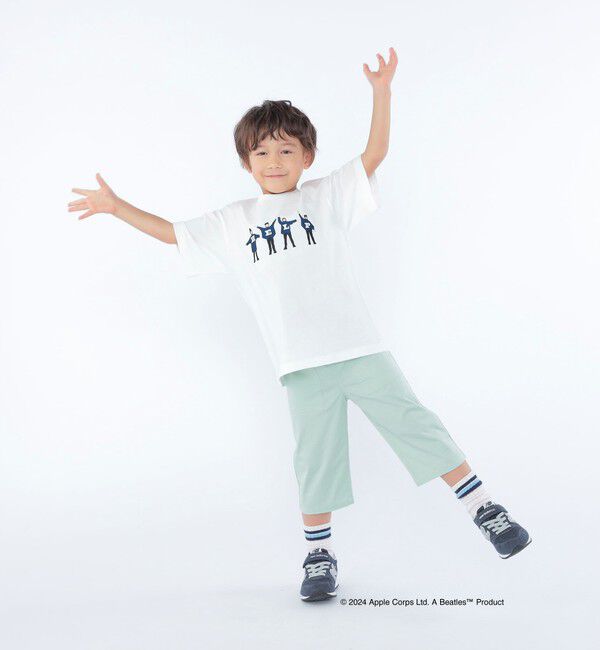SHIPS KIDS「SHIPS KIDS:100～130cm / 〈家族おそろい〉【THE BEATLES】TEE」|Tシャツ・カットソー|