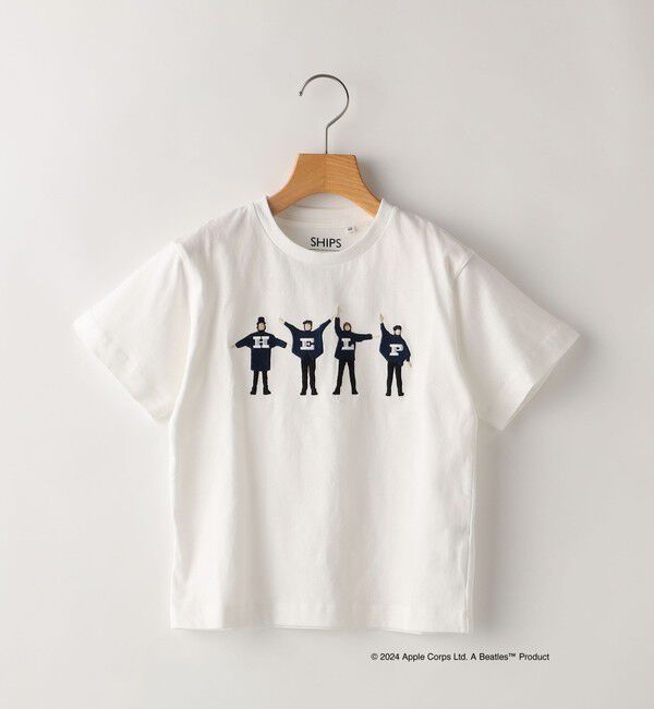 SHIPS KIDS「SHIPS KIDS:100～130cm / 〈家族おそろい〉【THE BEATLES】TEE」|Tシャツ・カットソー|