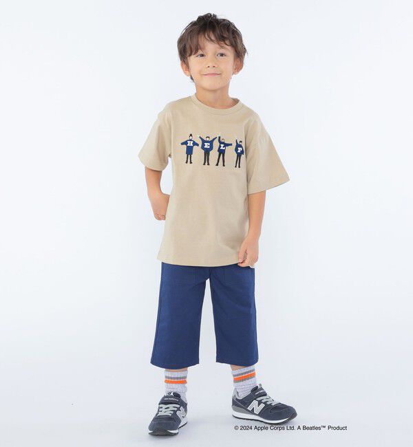 SHIPS KIDS「SHIPS KIDS:100～130cm / 〈家族おそろい〉【THE BEATLES】TEE」|Tシャツ・カットソー|