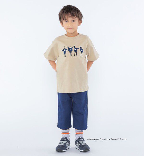 SHIPS KIDS「SHIPS KIDS:100～130cm / 〈家族おそろい〉【THE BEATLES】TEE」|Tシャツ・カットソー|