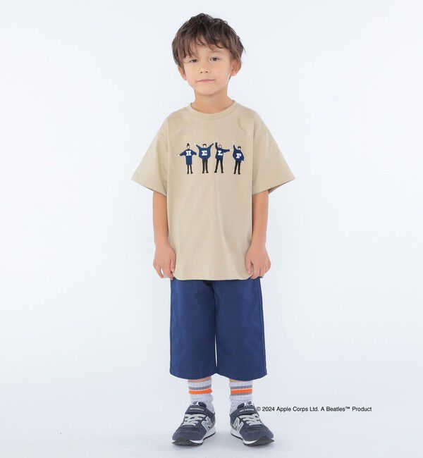 SHIPS KIDS「SHIPS KIDS:100～130cm / 〈家族おそろい〉【THE BEATLES】TEE」|Tシャツ・カットソー|